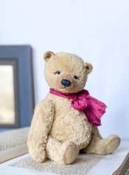 Teddy bear boy, collectible bear, cute teddy bear