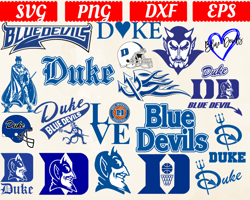 Digital Download, Duke Blue Devils svg, Duke Blue Devils logo, Duke Blue Devils clipart, Duke Blue Devils cricut