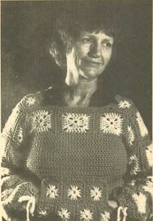 Vintage Crochet Pattern 61 The Granny Sweatshirt Women