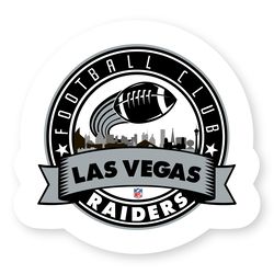 Las Vegas Raiders Emblem Precision Cut Decal / Sticker