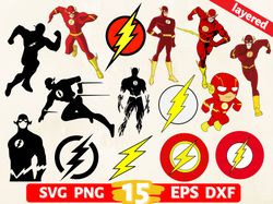 Digital Download, Flash svg, Flash png, Flash clipart, Flash cricut, Flash cut, Superhero svg