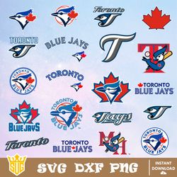 Toronto Blue Jays SVG, MLB Team SVG, MLB SVG, Baseball Team Svg, Clipart, Cricut, Silhouette, Digital Download