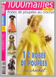 Digital - Vintage Barbie Crochet Pattern - Crochet Patterns for Dolls 11-1/2" - PDF