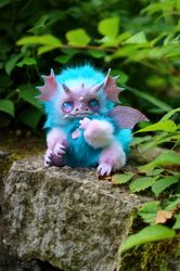 ON ORDER Dragon baby Tati fantasy creature toy, unicorn, elf, dragonborn, creation doll, animal doll, fantasy beast