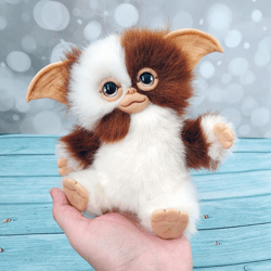 Gizmo Mogwai gremlin, stuffed toy, ooak, 17 cm, handmade