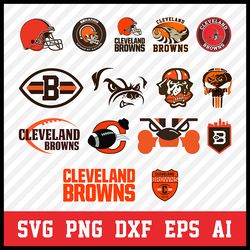 Cleveland Browns Logo - Browns Elf Logo - New Browns Logo - Cleveland Browns Svg - Nfl Browns Logo -Cleveland Browns Png