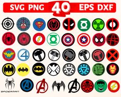 Digital Download, Spiderman svg, Iron Man svg, Superman svg, Deadpool svg, batman svg, hulk svg