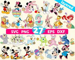 Digital Download, Mickey Mouse Easter svg, Mickey Mouse Easter clipart, Mickey Mouse Easter cricut