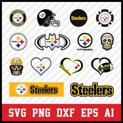 Pittsburgh Steelers Svg - Pittsburgh Steelers Logo Png - Pittsburgh Steelers Emblem - Steeler Logo - Steelers Symbol