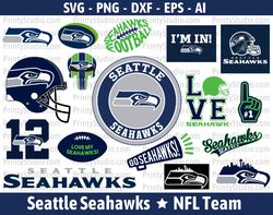 Seattle Seahawks SVG Files - Seahawks Logo SVG - Seahawks PNG Logo, NFL Logo
