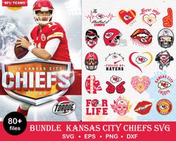 Kansas City Chiefs Svg, Clipart Bundle, NFL teams, NFL svg, Football Teams svg