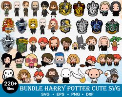 Harry Potter Cute Bundle Svg, Harry Potter Clipart, Instant download