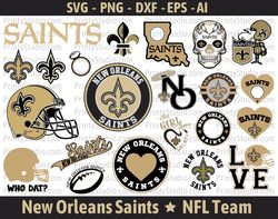 New Orleans Saints SVG Files - Saints Logo SVG - New Orleans Saints PNG Logo, NFL Logo
