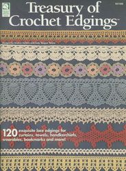 Digital | Vintage Crochet Pattern Edgings | Treasury of Crochet Edgings | ENGLISH PDF TEMPLATE