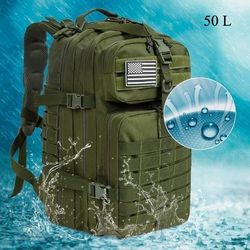 Waterproof Army Backpack 50L, Camping Hiking, Sports Backpack, Fashion Backpack, Military Backpack  mbp001