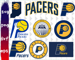 Big SVG Bundle, Digital Download, Indiana Pacers svg, Indiana Pacers logo, Indiana Pacers clipart, Indiana Pacers cricut