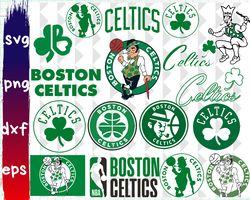 Big SVG Bundle, Digital Download, Boston Celtics svg, Boston Celtics logo, Boston Celtics clipart, Boston Celtics cricut