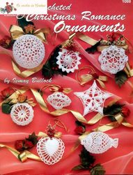 PDF Copy Patterns Croheted Christmas Romance Ornaments