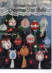PDF Copy PatternsThead Crochet Cristmas Tree Balls