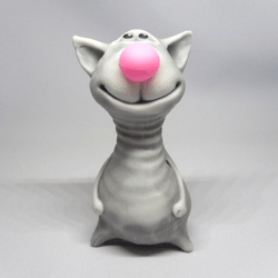 Funny cat 2 - silicone mold