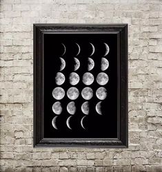 4 Moon phases. 446.