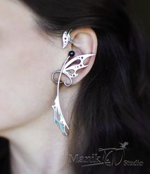 Ear Cuff Butterfly |  Earrings Butterfly | Jewelry | pearls