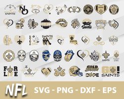 New Orleans Saints Bundle SVG, New Orleans Saints SVG, NFL SVG, Sport SVG.
