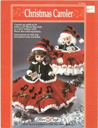 PDF Copy Crochet an outfit beither a 13" Music Box Doll or a 10 1\2 Pillow Doll
