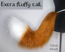 Custom color fox tail 22\32\43 inch