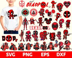 Big SVG Bundle, Digital Download, Deadpool svg, Deadpool png, Deadpool clipart, Deadpool cricut, Deadpool cut