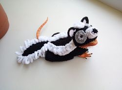 Skunk bearded dragon costume, rat, hedgehog, ferret cosplay costume
