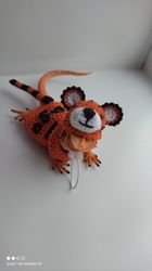 Tigr outfit for bearded dragon, rat, cosplay pet costume, halloween outfit for pet
