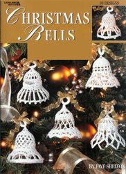 digital | vintage crochet pattern christmas pattern | crochet pattern christmas bells | english pdf template