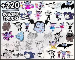 Vampirina Bundle SVG, Vampirina SVG, Cartoon SVG PNG DXF EPS File