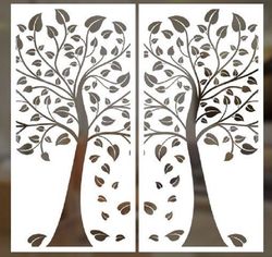 Digital Template Cnc Router Files Cnc Panel Wall Files for Wood Laser Cut Pattern