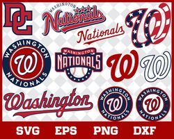 Washington Nations Bundle SVG, Washington Nations SVG, MLB SVG, Sport SVG Digital File