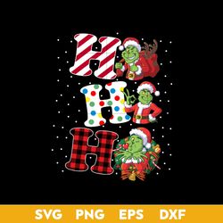 Grinch Ho Ho Ho Christmas SVG, Grinch Christmas SVG, Christmas SVG File.
