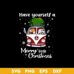 Have Yourself A Merry Little Christmas SVG, Merry Christmas SVG File