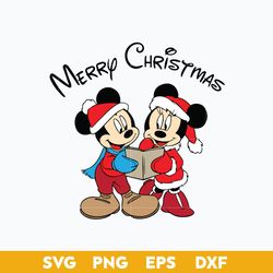 Mickey And Minnie Christmas SVG, Disney Christmas SVG, Mickey Christmas SVG