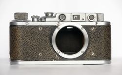 Zorki 1 I USSR vintage rangefinder body M39 mount Leica copy KMZ late type