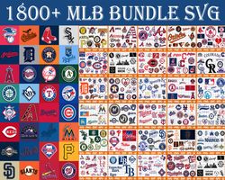 Mega Bundle Sport Svg, MLB Svg, Bundle Svg Teams Clipart