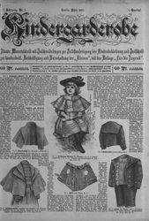 Digital | Vintage Fashion 1895 | Children's Wardrobe. Edition for Austria-Hungary Number 3 | GERMAN PDF TEMPLAT