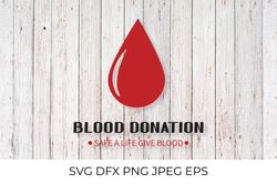 Blood donation SVG