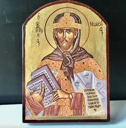 Moses the Prophet | High quality serigraph icon on wood |  Made in Mount Athos, Greece