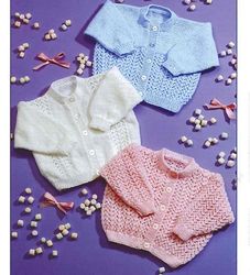 Digital | Crochet cardigans for girls | We knit children's knitwear | Knitting for children | Knitted clothes
