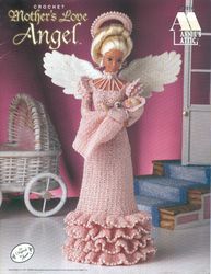 PDF Copy Vintage Patterns Crochet Barbie Doll Angel
