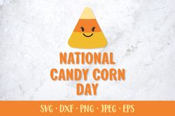 National Candy Corn Day SVG  Cute candy character