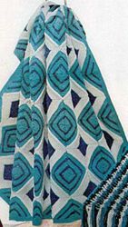 vintage afghan knitting pattern, dutch tile knitt afghan pattern, blanket knitting pattern pdf, knit aran afghan pattern