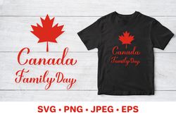 Canada Family Day SVG