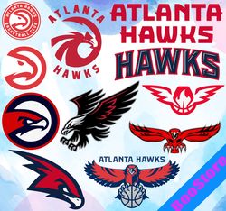 Atlanta Hawks svg, Basketball Team svg, Basketball svg, NBA svg, NBA logo, NBA Teams Svg, Png, Dxf